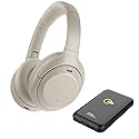 Sony WH-1000XM4 Wireless Premium Noise Canceling Overhead Headphones with Mic for Phone-Call and Alexa Voice Control, Silver WH1000XM4 Bundle…