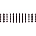 StickerTalk Black Camera Dots Webcam Covers, 1 Sheet of 60 Stickers, 0.1875 inch Diameter Each