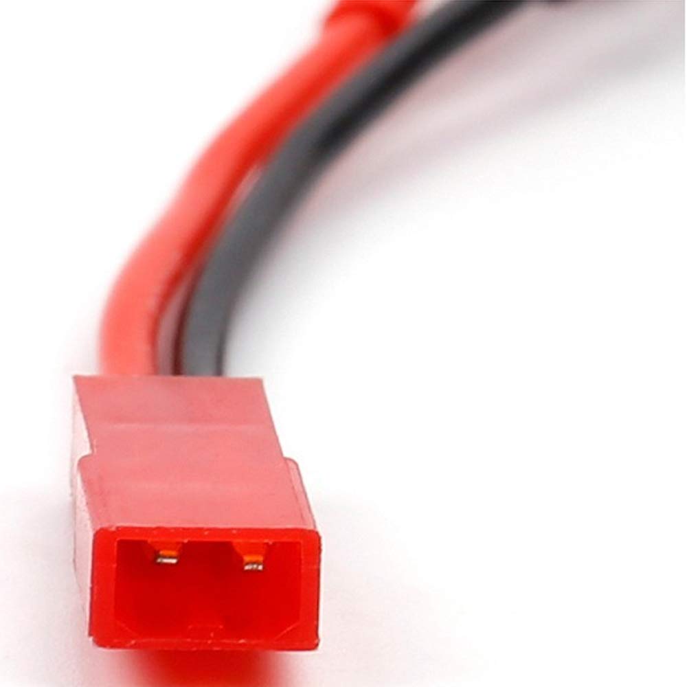 Yiqigou 5Pcs XT60 Plug Female Connector to 2pins JST Plug Female Connector Cable with 3.9inch 20AWG Silicone Wire