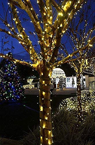 33ft 100-LED Outdoor Waterproof Warm White String Lights - Works with Low Voltage Landscape Lighting Systems (12V) (Product is not Compatible