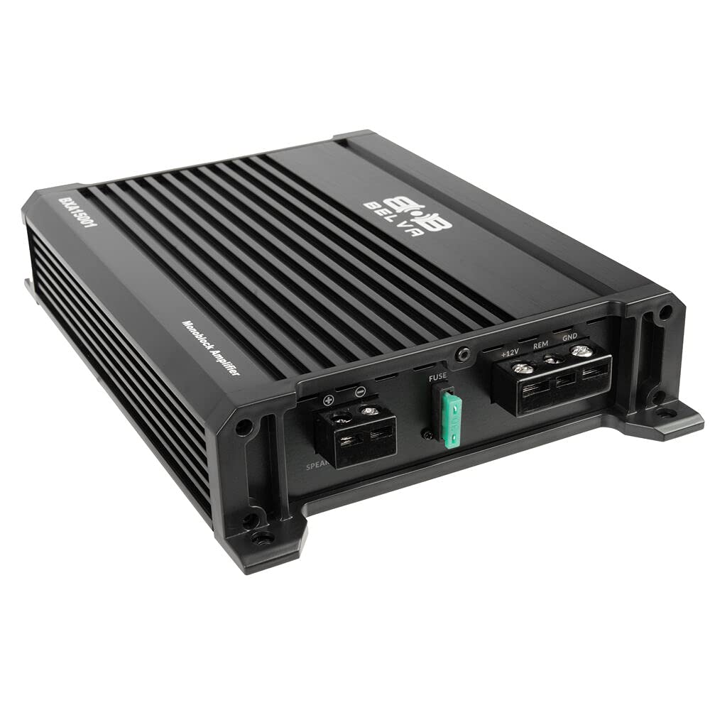 Belva BXA15001 1500W Peak BX-Series 2-Ohm Stable Class-A/B Monoblock