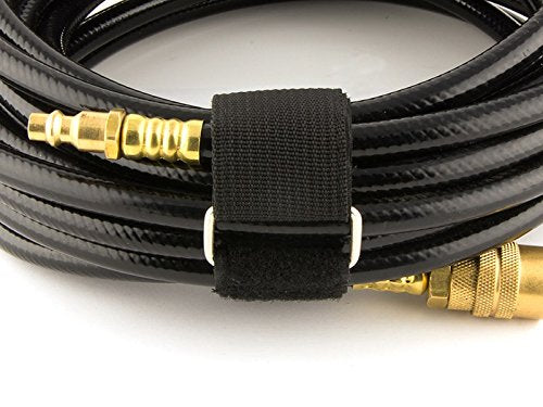 30 x 2 Inch Heavy Duty Black Cinch Strap - 5 Pack