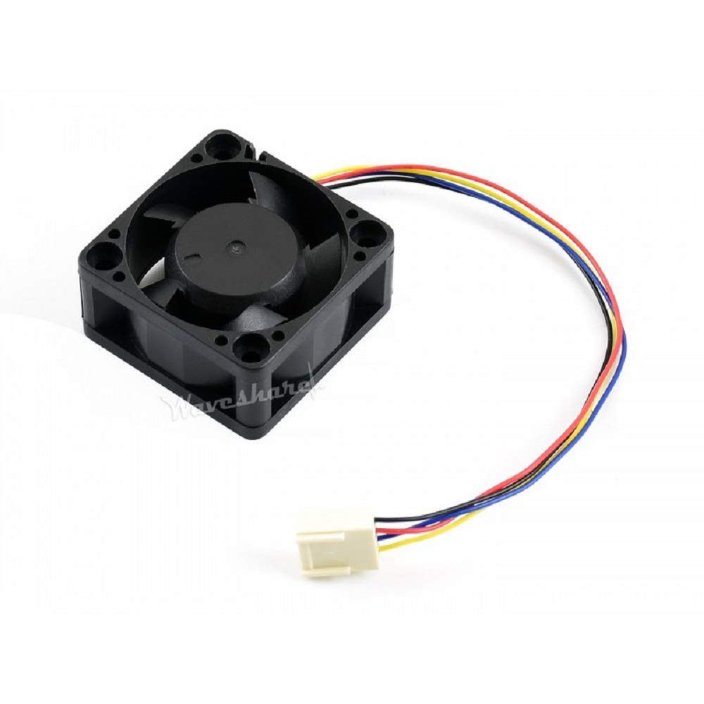 2 Pack Fan-4020-PWM-5V for Jetson Nano Developer Kit and B01 Version, Dedicated DC 5V Cooling Fan Brushless Fan 4PIN Reverse-Proof Connector PWM Speed