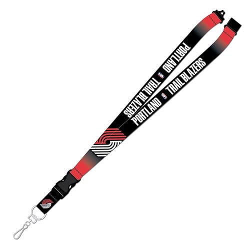 portland trail blazers crossover lanyard