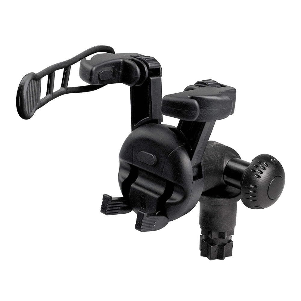 RAILBLAZA Adjustable Mobile Device Mount Holder with High Gripping Power and Rubber Pads for Boat, Kayak, ATV, or Motorcycle