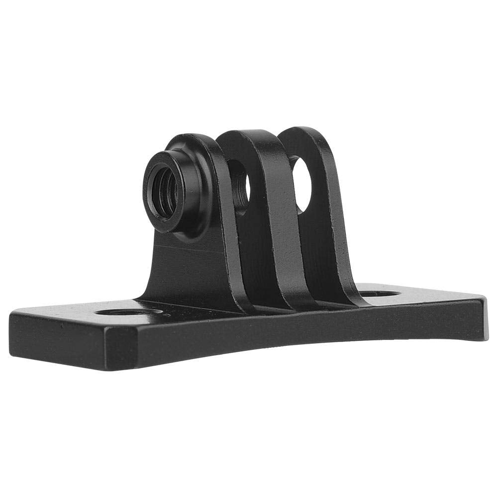 Serounder Skydiving Helmet Fixed Base Holder Adapter Mounts for 7/6/5/4/for/for XiaoYi/for OSMO Action Cameras(Black)