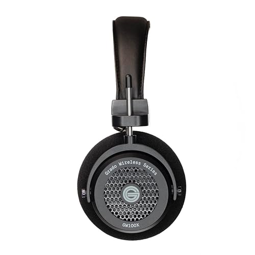 GRADO GW100x Wireless Open-Back Headphones - Bluetooth 5.2, 40-Hour Battery, 44mm Drivers - Audiophile Over-Ear Headphones with Mic - Lightweight…