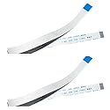 Zahara 2PCS Power Reset Button Ribbon Flex Cable 7-Pin Replacement for PlayStation 2 PS2 30001-39001