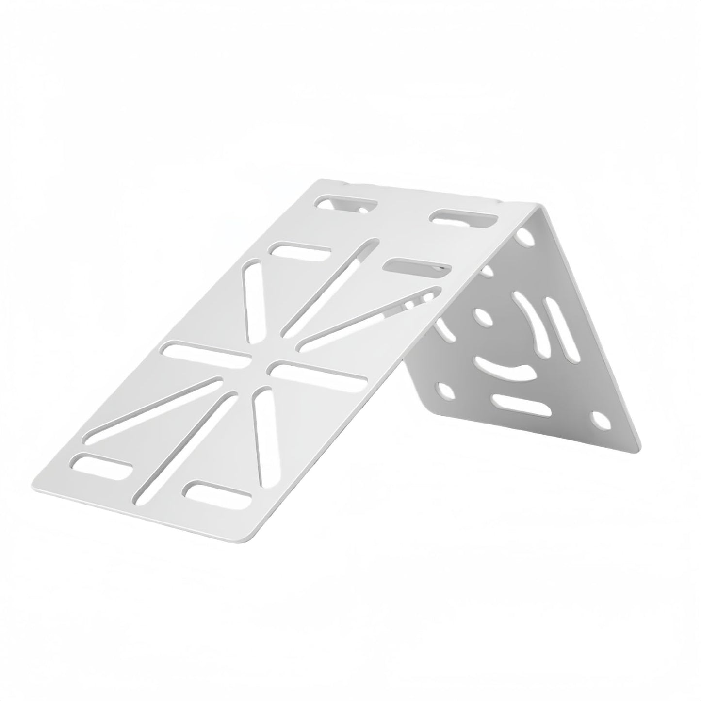 GledeYeTec CCTV Security Wall Mount Bracket with Duckbill & L-Shaped Adapter for Dome Cameras & Solar Panels, Includes 2 Extra 30cm Cable Ties