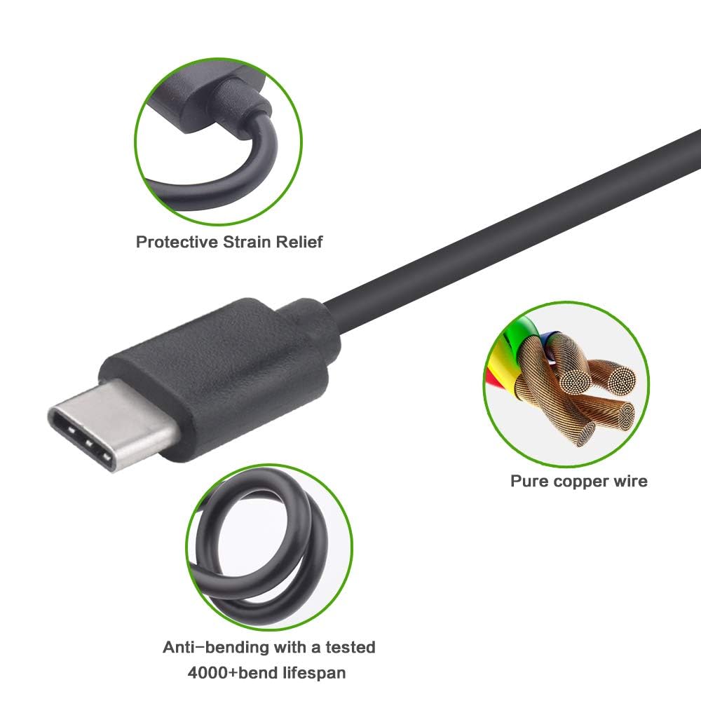 Alitutumao USB C Charging Data Cable Replacement Photo Transfer Cable Cord Compatible with Nikon Z6 Z7 Canon EOS R RP PowerShot Mark G5X II G7X III