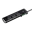 Monoprice 8 Outlet Mini Surge Protector - Heavy Duty Cord, UL Rated 3,420 Joules With Grounded And Protected Light Indicator, 6 Feet, Black