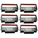 ERC-30 34 38 Ribbon Ink Cartridge Receipt Printer Black and Red, ERC30 Compatible with Epson Printer SNBC BTP-M280, BTP-M280A, BTP-M280B, BTP-M280D