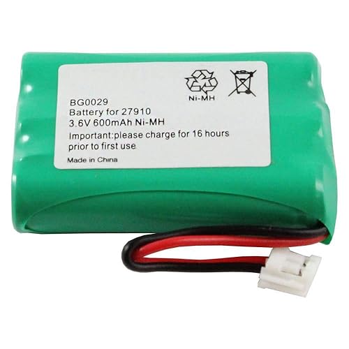 Fenzer Home Phone Battery BG0029 for VTech 89-1323-00-00 Model 27910 / AT&T 80-5848-00-00 / Empire CPH-464D SD-7500 SD-7501 / Sanik 3SN-AAA55H-S-J1