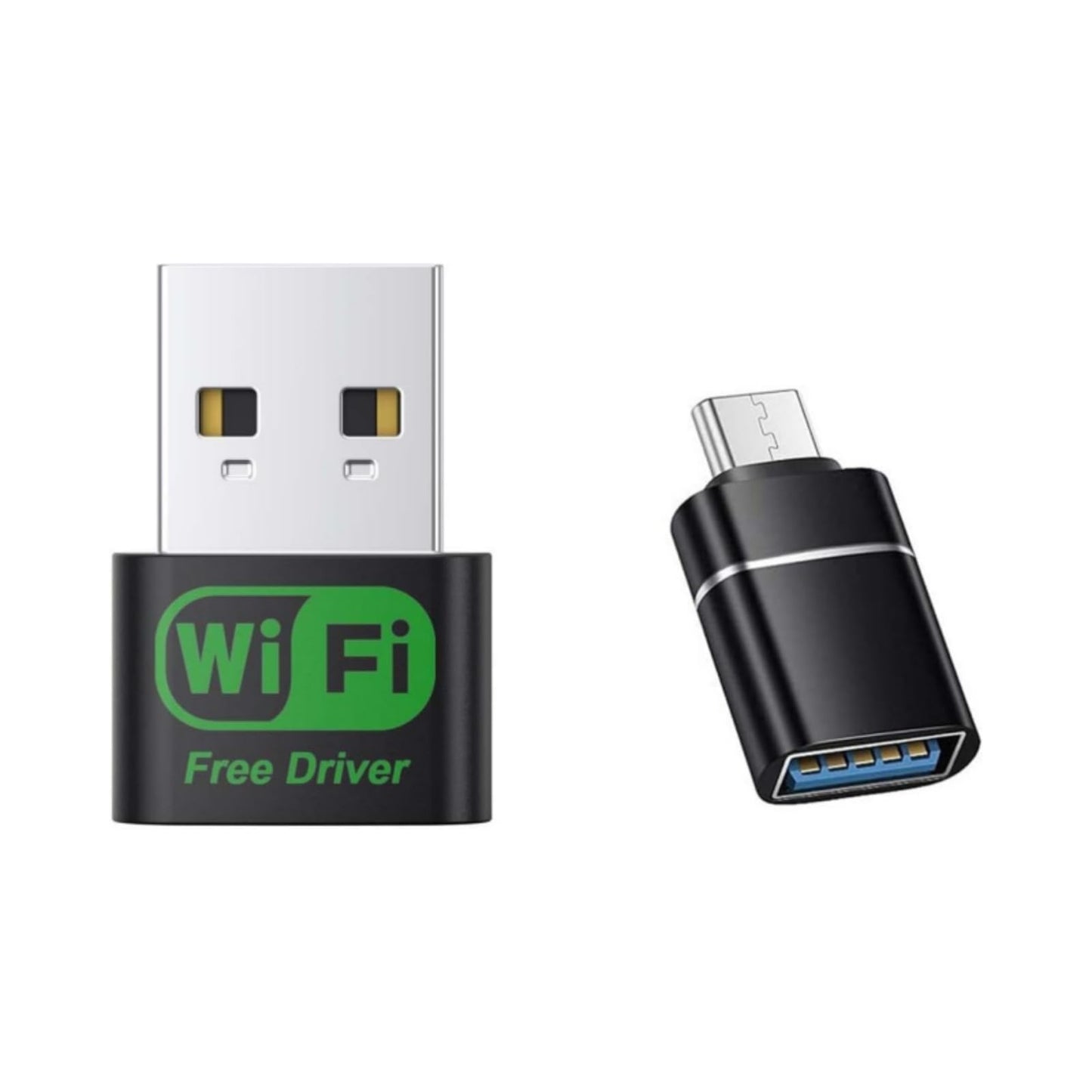 USB WiFi Adapter, Built-in high-gain Antenna,USB for PC Desktop/Laptop?Wireless Network Adapter Supports Windows 11/10/8/7