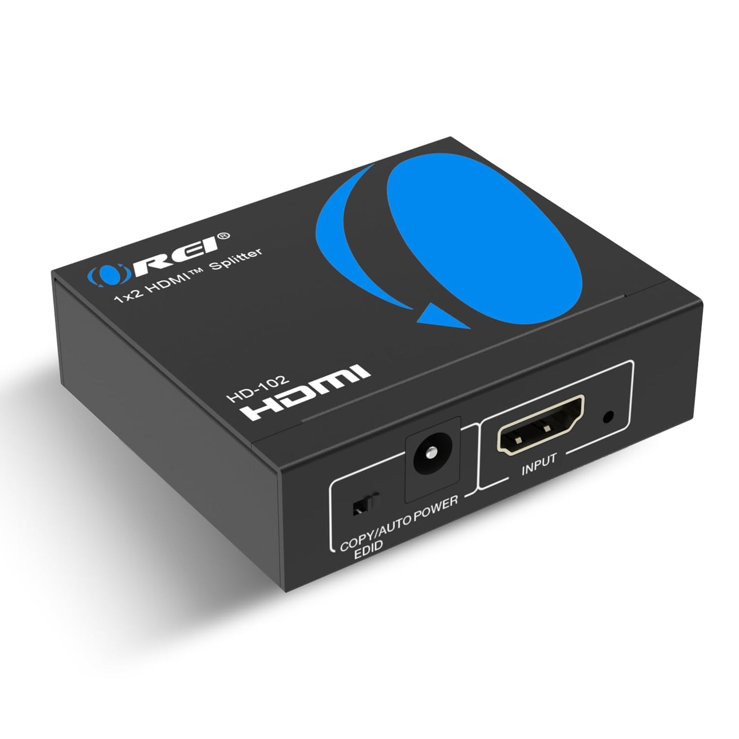OREI HDMI Splitter 1 in 2 Out - For TV Mirror Only - Not for Multi Monitors, No HDCP bypass, USB Powered, No Adapter Included,1080P@60Hz & 4K@30Hz