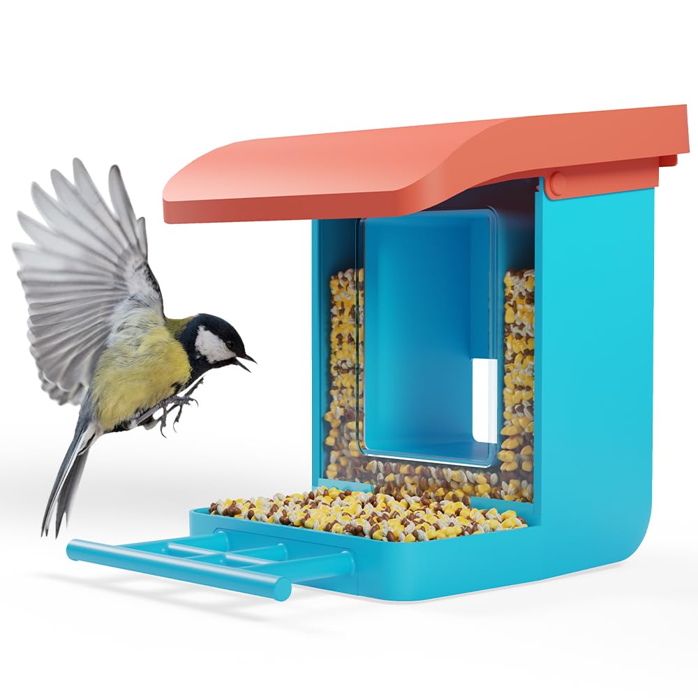 Wyze Compatible Bird Feeder Camera Case - 5 Mounting Methods, Macro Lens Included