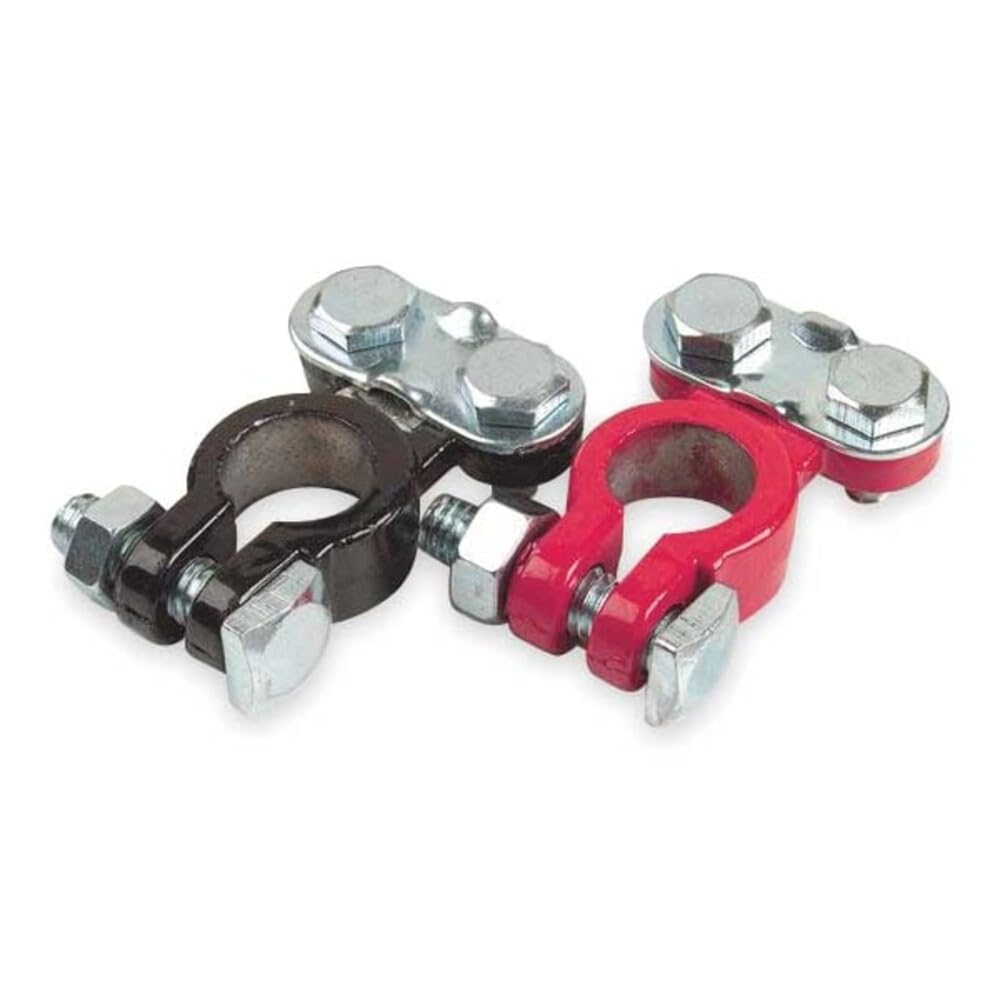 Grote Univ Terminal, 6 to 2/0 ga., Red & Blk, PK2