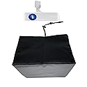 Projector Dust Cover Case Protector,UV-Resistant Cover Oxford Cloth Material,Waterproof,Dust-Proof,Adjustable Retractor,Fit for Ceiling Mounted