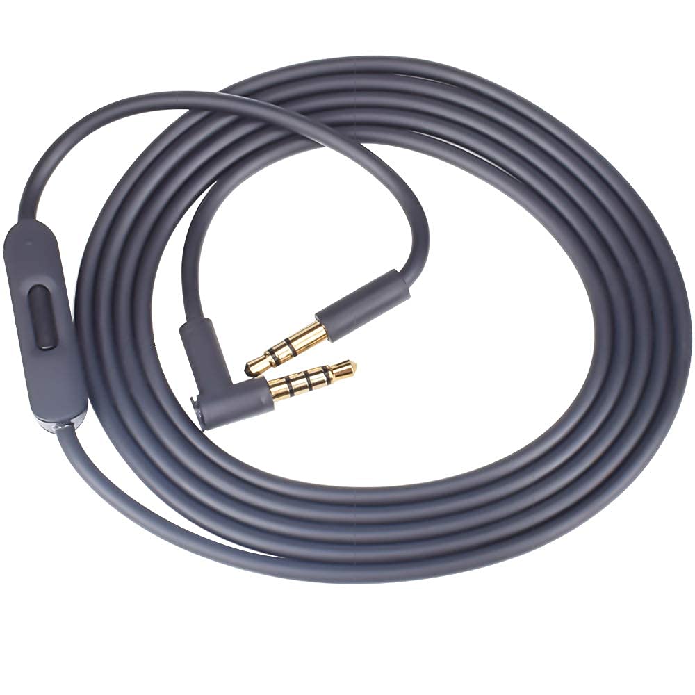 3.5mm to 3.5mm Replacement Solo 3 Audio Cable Cord Wire with in-line Microphone and Remote Control Compatible with Beats by Dr Dre…
