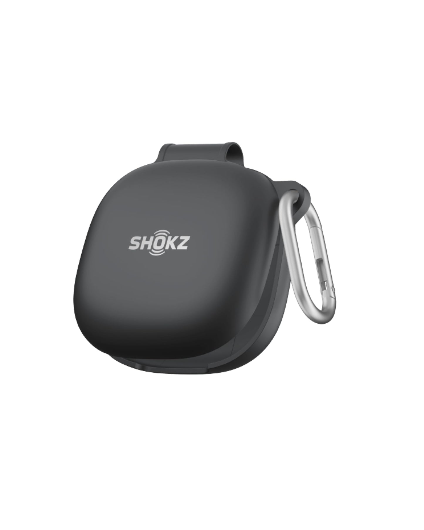 Protective Cover for Shokz OpenFit 2 Headphones Charging Case (Black) - Water Resistant Case, Durable, Scratch Resistant, Lightweight Plastic