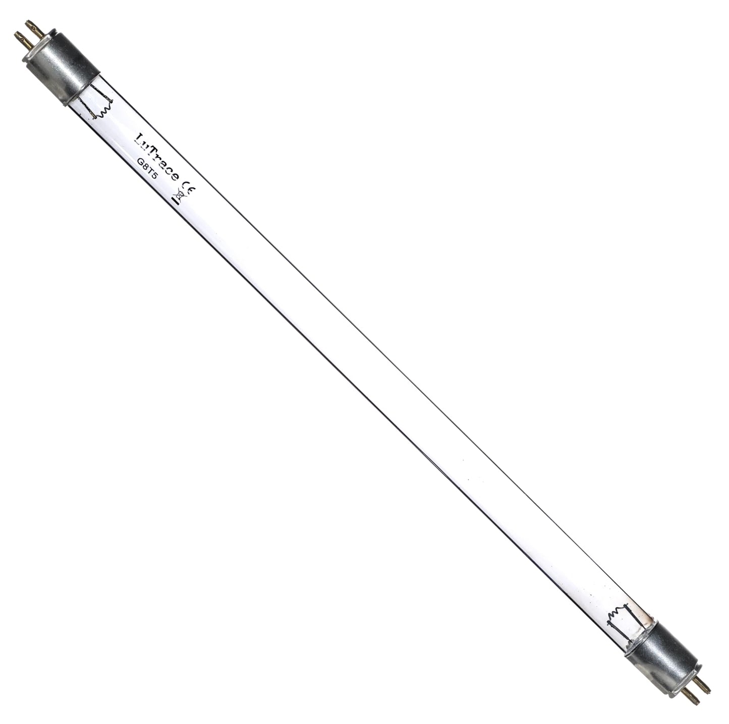 Lutrace G8T5 UV Light Bulb for Air/Water Treatment, 8W, 12" Long, OEM Quality Premium Compatible Lamp Bulb, Guaranteed for One Year