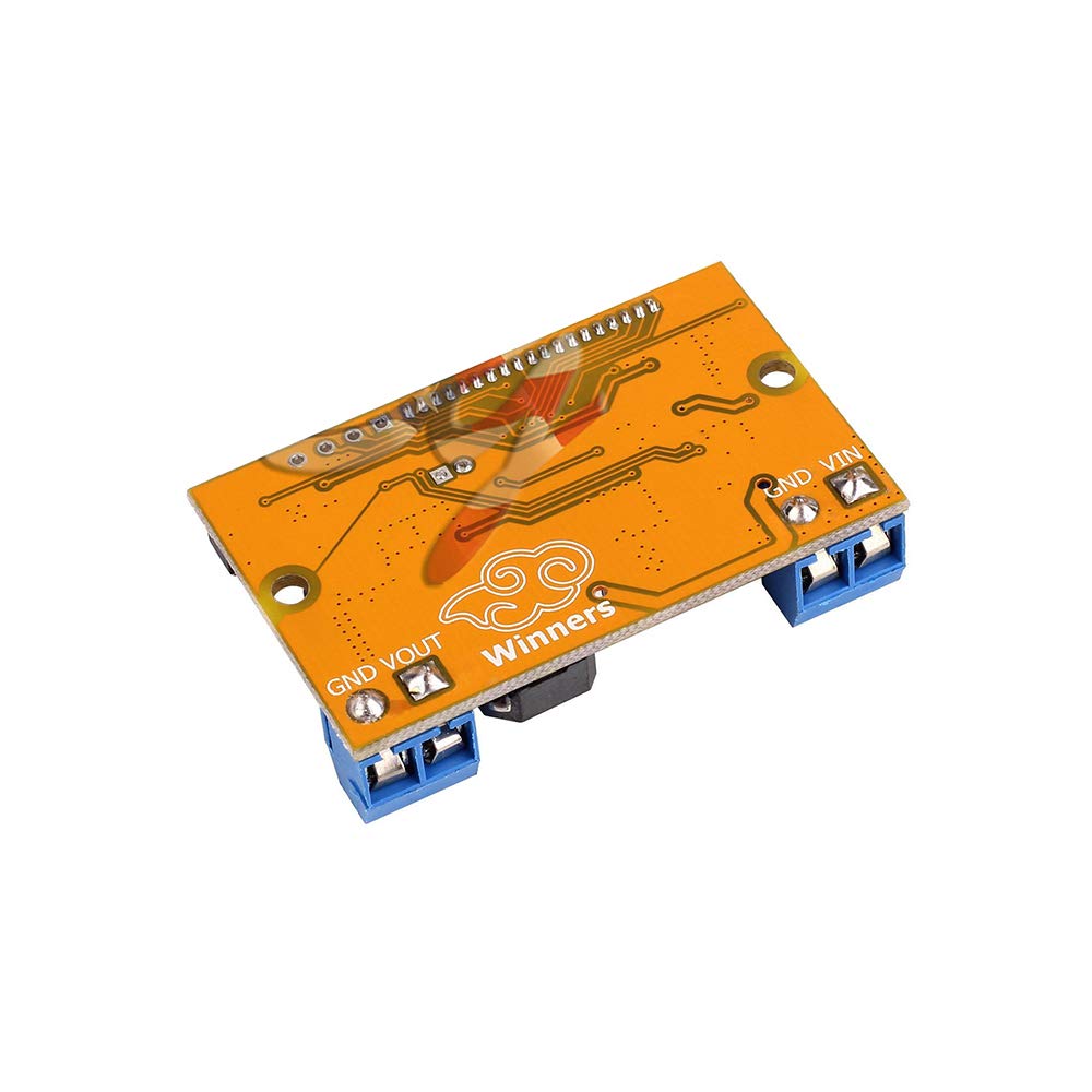 DEVMO DC-DC Adjustable Step Down Power Supply DC-DC Buck Converter Module/Voltage Regulator Current LCD Display Shell