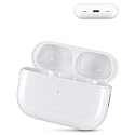 Wireless Charging Case Replacement for AirPods Pro 2nd/1st Generation, 600mAh Wireless Charger Case with Bluetooth Pairing Sync Button, 15-Min Fast