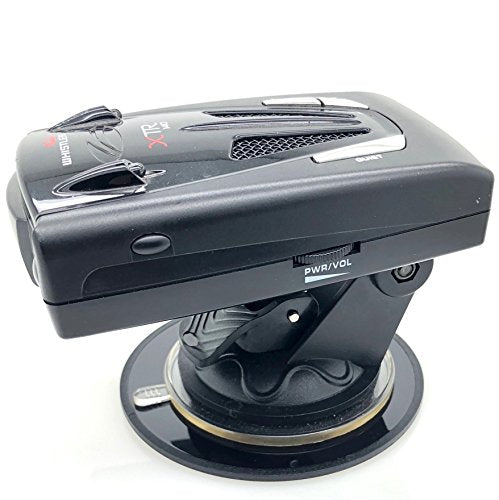 ChargerCity Universal Radar Detector Dashboard Windshield Suction Mount Compatible with All Radar detectors