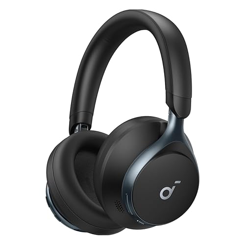 Soundcore by Anker, Space One, Active Noise Cancelling Headphones, 2X Stronger Voice Reduction, 40H ANC Playtime, App Control, LDAC Hi-Res Wireless…