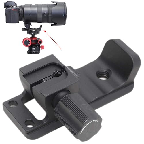 iShoot Lens Collar Replacement Foot Tripod Mount Ring Base Compatible with Nikon Nikkor Z 70-200mm f/2.8 VR S, Lens Support Holder with Arca Fit