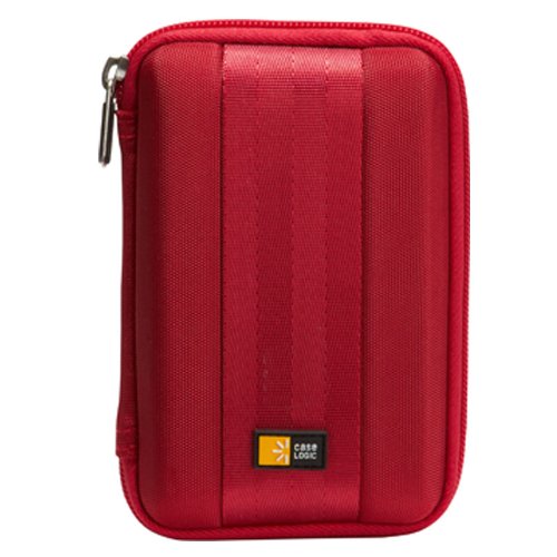 Case Logic Portable EVA Hard Drive Case QHDC-101 - Red