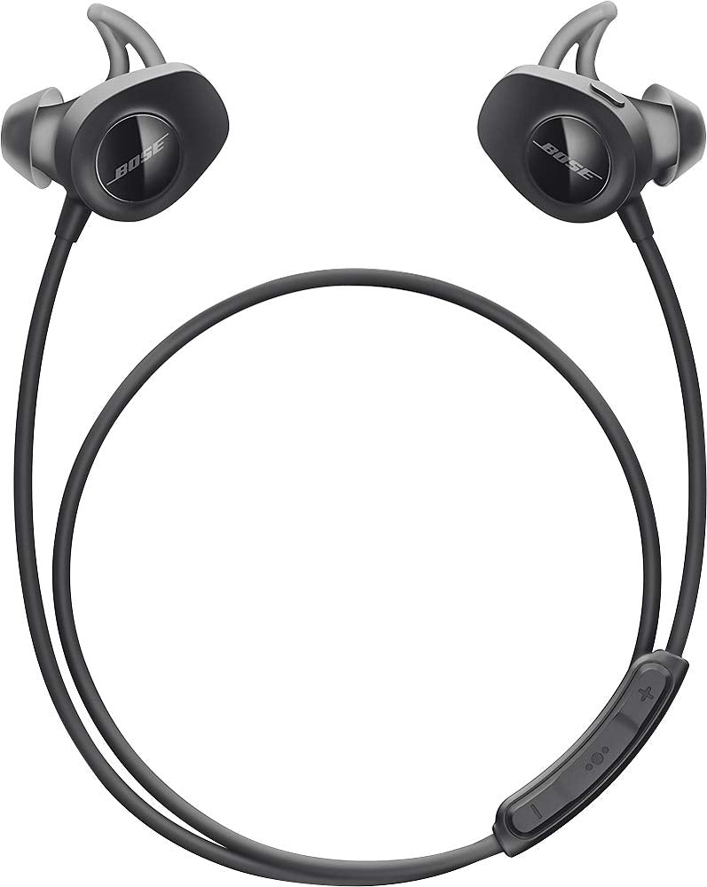 BOSE SoundSport Wireless Headphones, Black (Renewed)