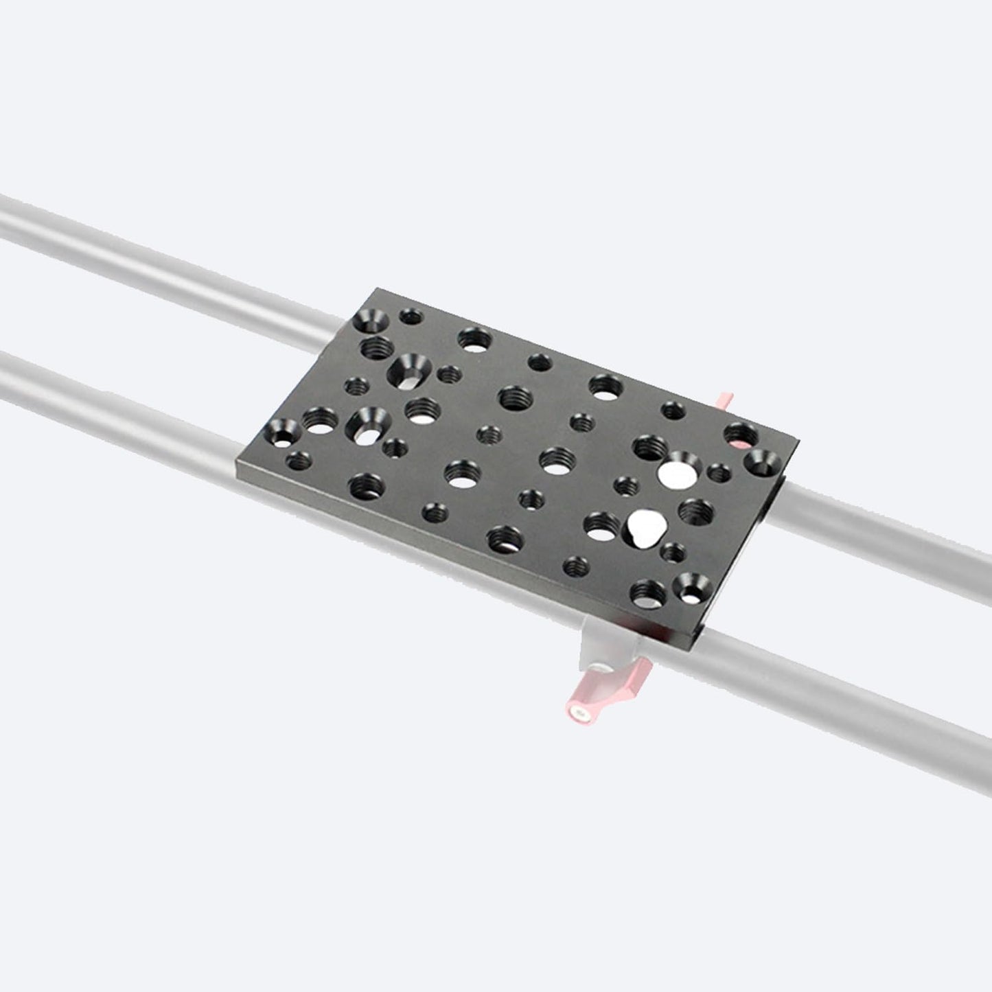 Camera Cheese Plate with 1/4" and 3/8" Threaded Holes,Extension Switching Mounting Plate for Cameras,Tripod and Other Photography Accessories