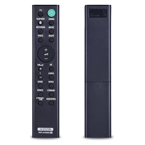 RMT-AH500U Replacement Remote Control fit for Sony Soundbar HT-S350 HT-SD35 SA-WS350 SA-S350 SA-WSD35 SA-SD35