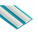 ruichuang Rubber Foot Strip Replacement for HP Envy 15-ED 15T-ED 15M-ED Series Laptop Bottom case Rear Rubber Foot Strip (Silver)