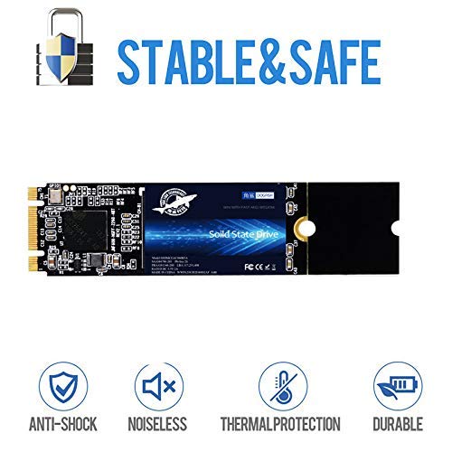 SSD SATA M.2 2280 128GB Dogfish Ngff Internal Solid State Drive High Performance Hard Drive for Desktop Laptop SATA III 6Gb/s Includes SSD 60GB 120GB