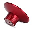 Record Clamp Audio Disc Turntable Aluminum Record Player Weight Disc Stabilizer Vibration Reducer(Red)