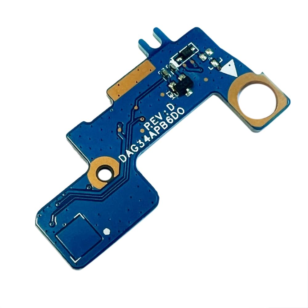 Zahara Power Button Board Replacement for HP Pavilion15-au023cl 15-au027cl 15-au037cl 15-au057cl 15-au063cl 15-au067cl 15-au087cl 15-au091nr