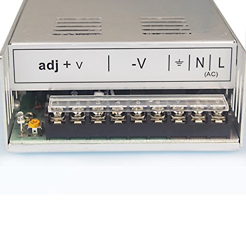JoyNano DC 48V 10A Switching Power Supply 480W AC-DC Converter Transformer for Brake Machine Industrial Automation CNC Stepper Motor and More…