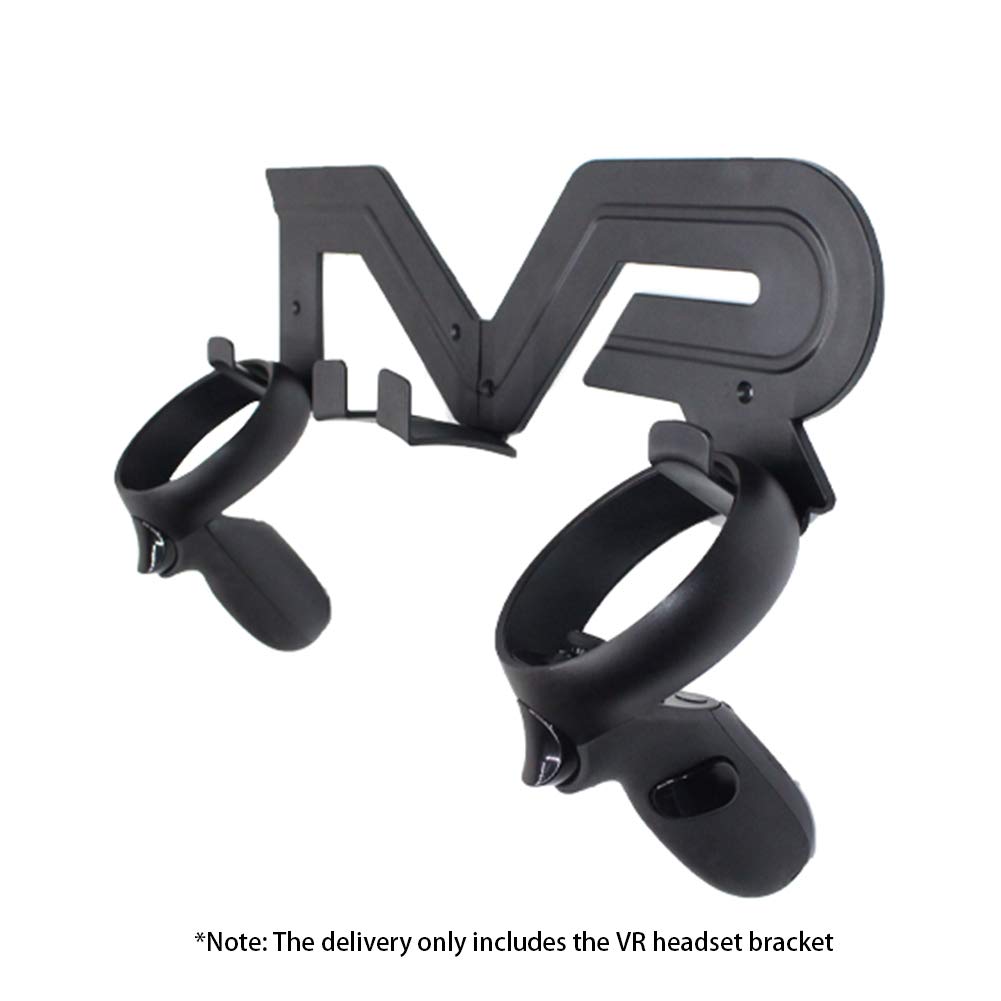 CALIDAKA VR Headset Stand, Black, Portable Electronic Device Stand, Compatible with Headphones