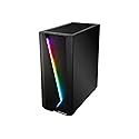 Enermax Makashi MK50 Addressable RGB Full Tower Gaming PC Case with Tempered Glass, 1x 120mm Fan Per-Installed, ECA-MK50-BB-ARGB
