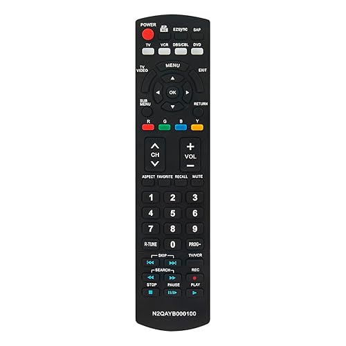 Replacement Remote Control fit for PANASONIC Plasma LCD TV TH-50PZ700U TH-50PZ77U TH-50PE8U TH-50PX80U TH-50PX80UA TH-50PZ80U TH-50PZ80UA TH-58PZ700U