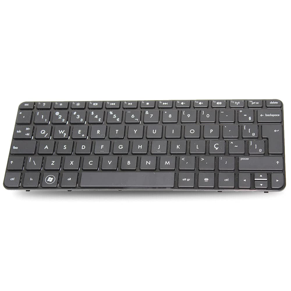 New Laptop Keyboard Replacement for HP COMPAQ Mini CQ10 110-3000 Series P/N:608769-001 HPMH-606618-001 MP-09K83US-E45 US Layout Black Color