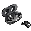 Wireless V5.1 Bluetooth Earbuds Compatible with Samsung Galaxy A71 with Extended Charging Pack case for in Ear Headphones. (V5.1 Black)