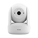 D-Link 2K Pan & Tilt Wi-Fi Camera w/ 360 Degree View, Full 2K 1296p Resolution, Sound & Motion Detection, 2-Way Audio, Cloud & Local Recording, Night