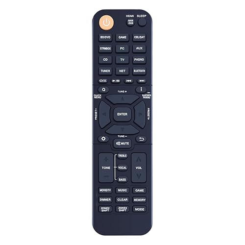 Remote Control Replacement for Onkyo AV Receiver RC-972R TX-NR7100 TX-NR6100 TX-NR5100 TX-NR3100 TX-NR696 TX-SR494 TX-NRSR393 TX-RZ50 TX-RZ70