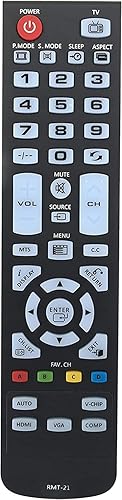 RMT-21 Remote Control Replacement for Westinghouse TV CW40T2RW CW40T6DW CW40T8GW DW46F1Y1