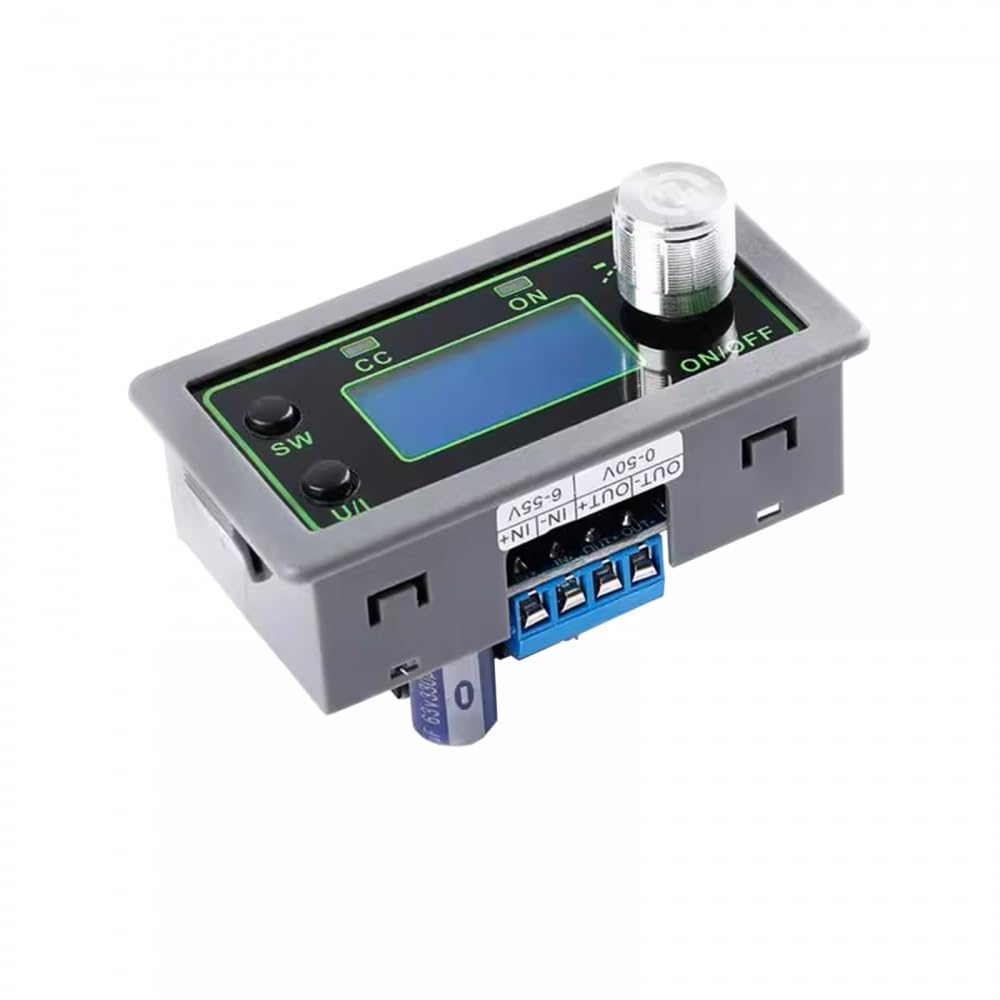 Step Down Module,50V 20A 1000W LCD Display Adjustable Power Supply Module Buck Converter