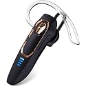Bluetooth Headset V5.4?Bluetooth Earpiece with Micros, Noise Cancelling Hands Free Bluetooth Headset for Cell Phone with 36H Talking Time/Mute