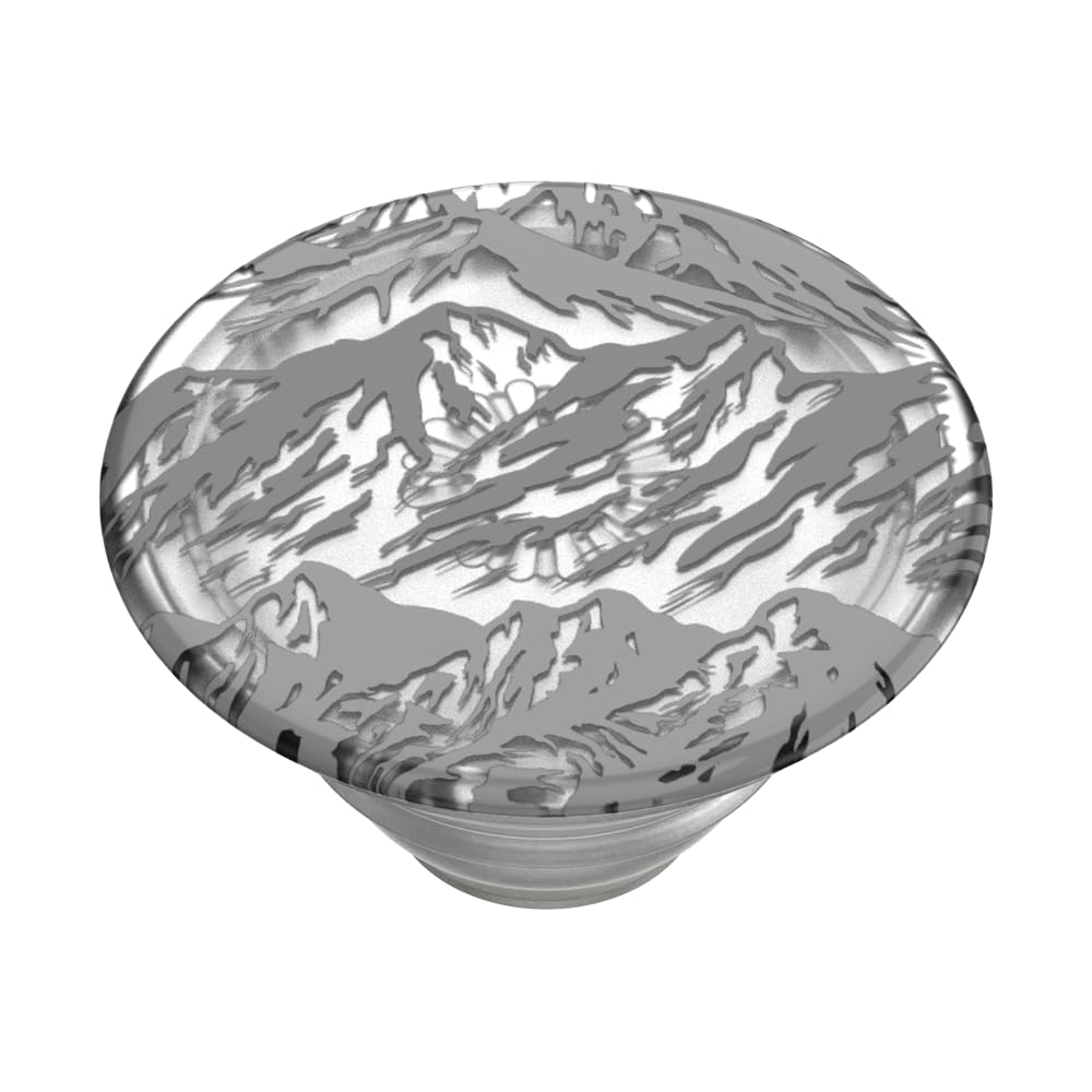 PopSockets Adhesive Phone Grip, Holder, Phone Stand, Nature - PopPlant Mountains